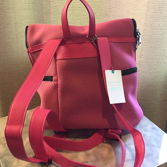 Urban Expressions Round Flat Mini Backpack/New - Picture 3 of 7